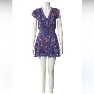 Poupette St Barth Camila Floral Mini Dress-sz Medium